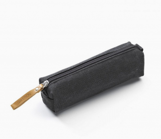 Qwstion - Pencil Pouch Organic Washed Black