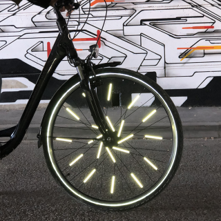 Rainette 12 Bicycle Spoke Reflectors Multicoloured