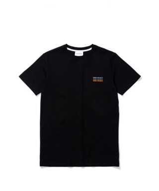 Norse Projects Niels Logo Stack Shirt Black
