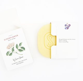 Savon Stories - Elderflower Organic Mini Solid Moisturiser