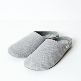 Sasawashi Japanese-Style Home Shoes Grey