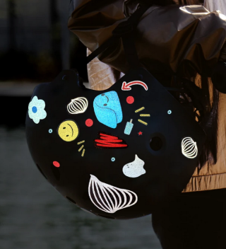 Rainette Reflective Bicycle Stickers - Pep's