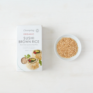 Clearsrping Organic Sushi Brown Rice - Short Grain Japanese Style Rice