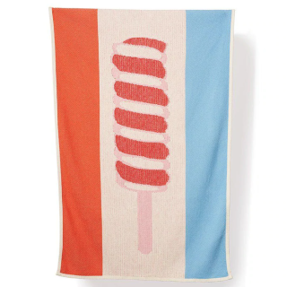 ZigZag Zürich - Lollipop Cotton Beach Towel / Mini Blanket - by Michele Rondelli