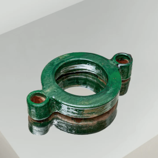 Trame Lemni Duo - Candle Holder - Green