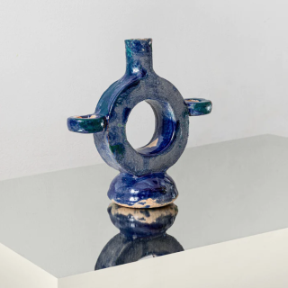 Trame Nelo - Candle Holder - Blue