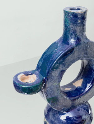 Trame Nelo - Candle Holder - Blue