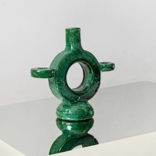 Trame Nelo - Candle Holder - Green