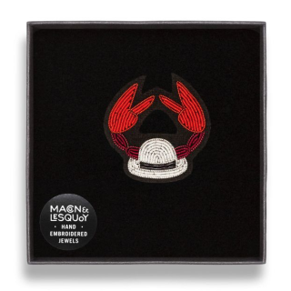 Macon&Lesquoy - Dada Club - Hand Embroidered Brooch