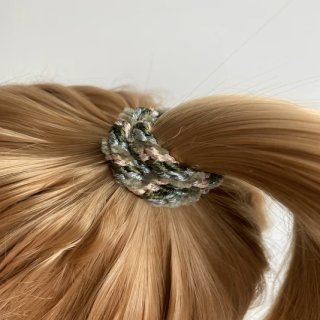 Kknekki Mix Green Beige Glitter Hairband