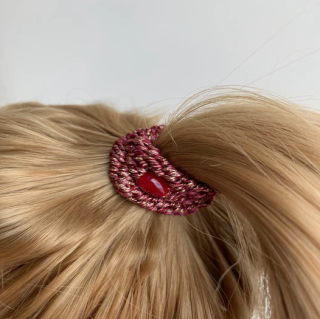 Kknekki Raspberry Glitter Hairband