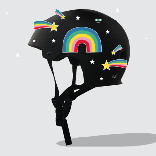 Rainette Petit Reflective Bicycle Stickers "Arc-en-ciel" 