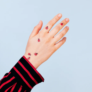 Tattley Temporary Tattoos - Ladybugs