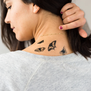 Tattly Temporary Tattoos - Butterflies (Detail)