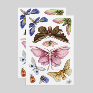 Tattly Temporary Tattoos - Floraflies Sheet 