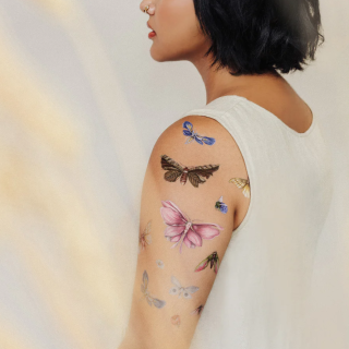 Tattly Temporary Tattoos - Floraflies Sheet 
