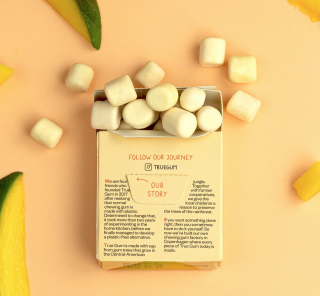 True Gum - All Natural Chewing Gum Mango