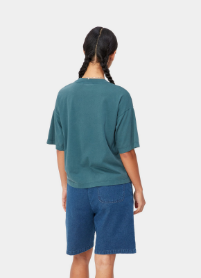 Carhartt WIP W' S/S Nelson T-Shirt - Botanic (Garment Dyed)