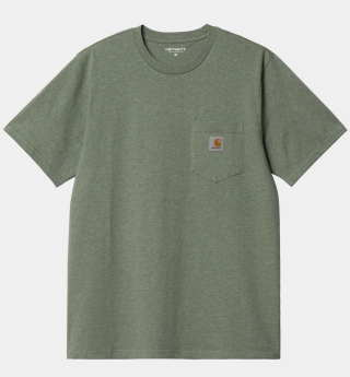 Carhartt WIP S/S Pocket T-Shirt - Yucca Heather