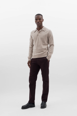 Norse Projects - Aros Regular Light Stretch Pants Burgundy