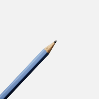 Papier Tigre "Crayon" Graphite Pencil Bleu/Jaune