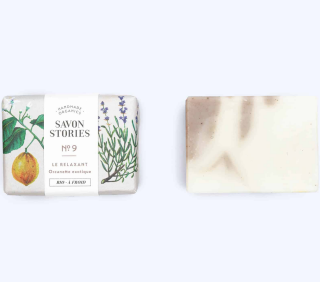 Savon Stories - N°9 Wild Garden Organic & Natural Soap - Refreshing Wash