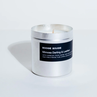 Boogie Bougie - Mimosa Darling & Leather Candle