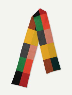 JO GORDON - Brushed Multicolour Rectangle Scarf