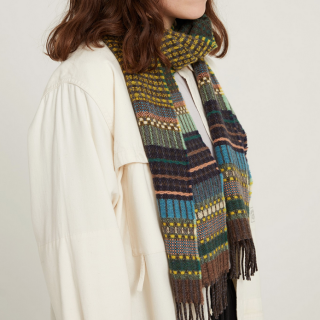Wallace#Sewell Fremont Scarf - Parakeet