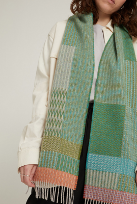 Wallace#Sewell Houten Scarf - Chameleon