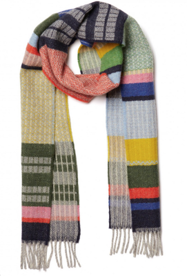 Wallace#Sewell Nyack Scarf - Harlequin