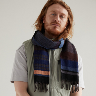 Wallace#Sewell Nyack Scarf - Midnight