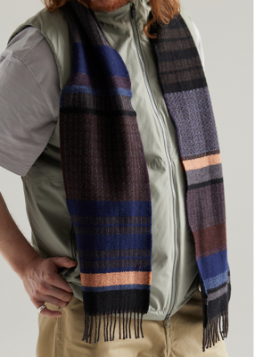 Wallace#Sewell Nyack Scarf - Midnight