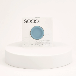 Soapi - Magnetic Soap Holder - Light Blue 