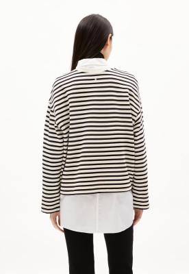 Armed Angels FRANKAA Sweatshirt Oversized Fit Organic Cotton - Black