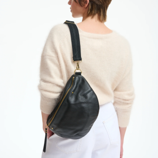 Bellerose SOUPLY Bag Leather - Black