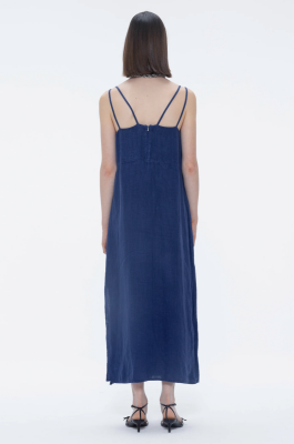 Our Sister - Canyon Linen Dress - Navy