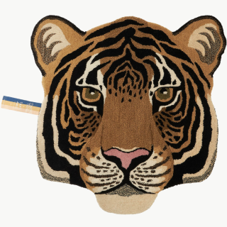 Doing Goods - Rajah Tiger Head Rug Large