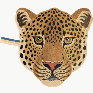 Doing Goods - Himani Leopard Head Rug Large