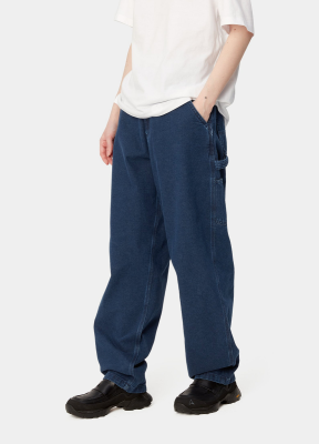 Carhartt WIP W' Curron SK Pant - Blue (Stone Washed)