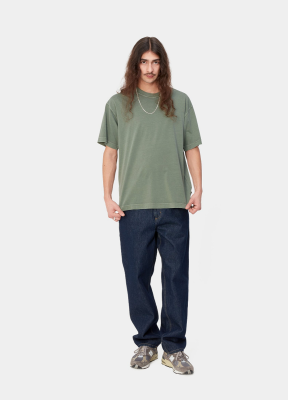 Carhartt WIP S/S Dune T-Shirt - Park (Garment Dyed)