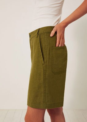 Bensimon - Livio Shorts Linen - Olive