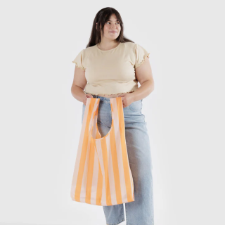 Baggu Big Baggu - Tangerine Wide Stripe