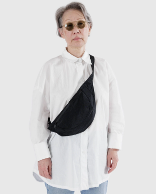 Baggu Crescent Fanny Pack - Black
