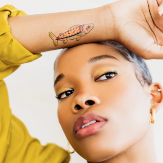 Tattly Temporary Tattoos - Daisy Fish