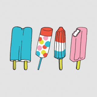 Tattly Temporary Tattoos - Popsicles 