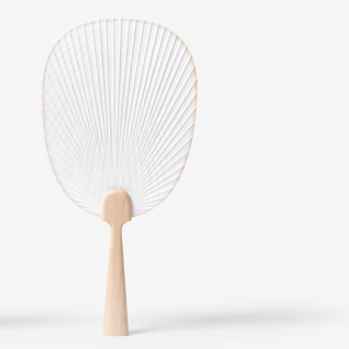KHJ Forest Breeze Fan - Curve Tall, White