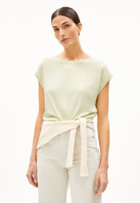 Armed Angels JILAANA Loose Fit T-Shirt TENCEL™ Lyocell - Pastel Green