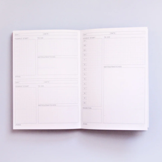 The Completist Flora Undated Daily Planner Book A5