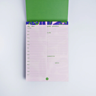 The Completist Capri Daily Planner Pad A5